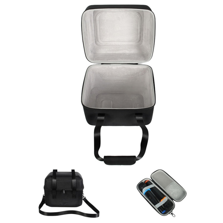 Per JBL PartyBox Encore Essential Custodia portatile antiurto con custodia per microfono, For JBL PartyBox Encore Essential with Microphone Bag