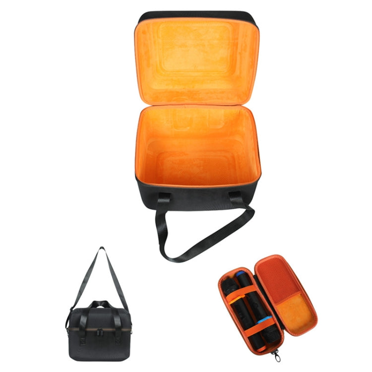 Per JBL PartyBox Encore Essential Custodia portatile antiurto con custodia per microfono, For JBL PartyBox Encore Essential with Microphone Bag
