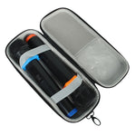 Per JBL Partybox On-The-Go Custodia rigida antiurto in EVA Custodia per il trasporto con custodia per microfono, For JBL Partybox On-The-Go with Microphone Bag