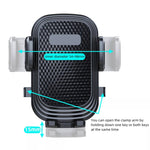 A190 + X51 Supporto per telefono per auto Cruscotto Parabrezza Supporto a ventosa Supporto per braccio lungo pieghevole, A190+X51