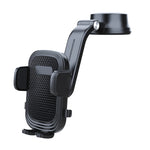 A190+X157 Supporto per telefono per auto Supporto per cruscotto Supporto a ventosa Braccio a morsetto retrattile, A190+X157