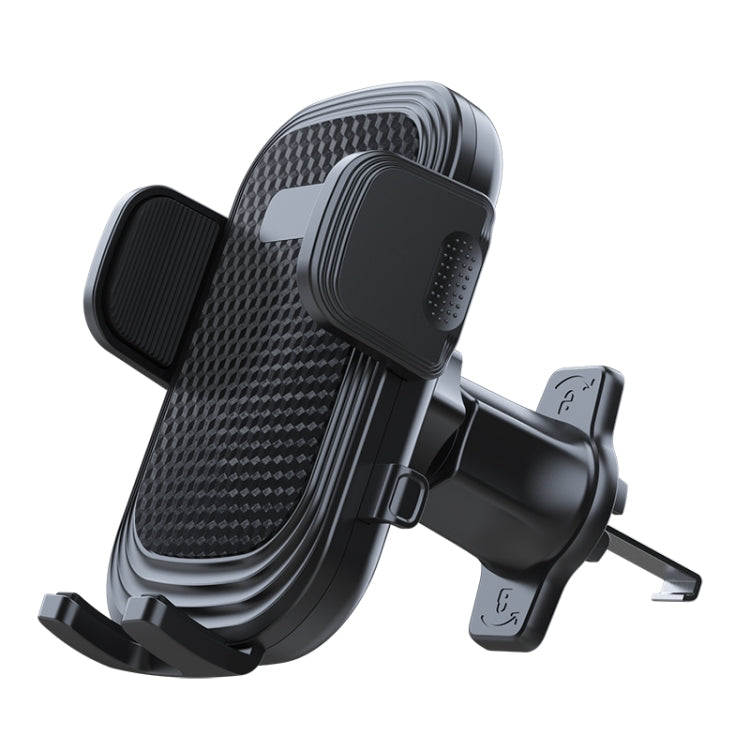 A190+X158 Supporto per telefono da auto con mini gancio per bocchetta dell'aria, A190+X158