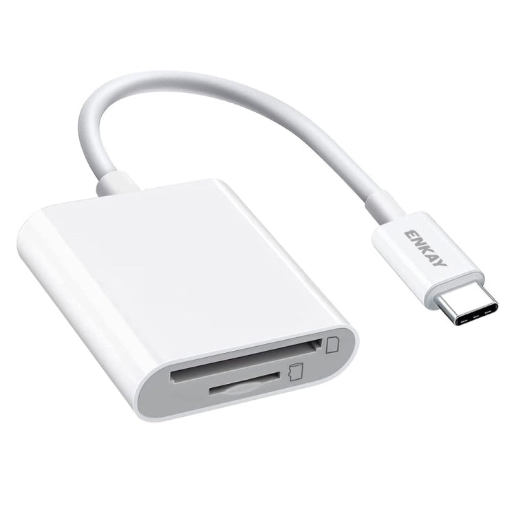 Adattatore USB-C a lettore schede SD e TF ENKAY