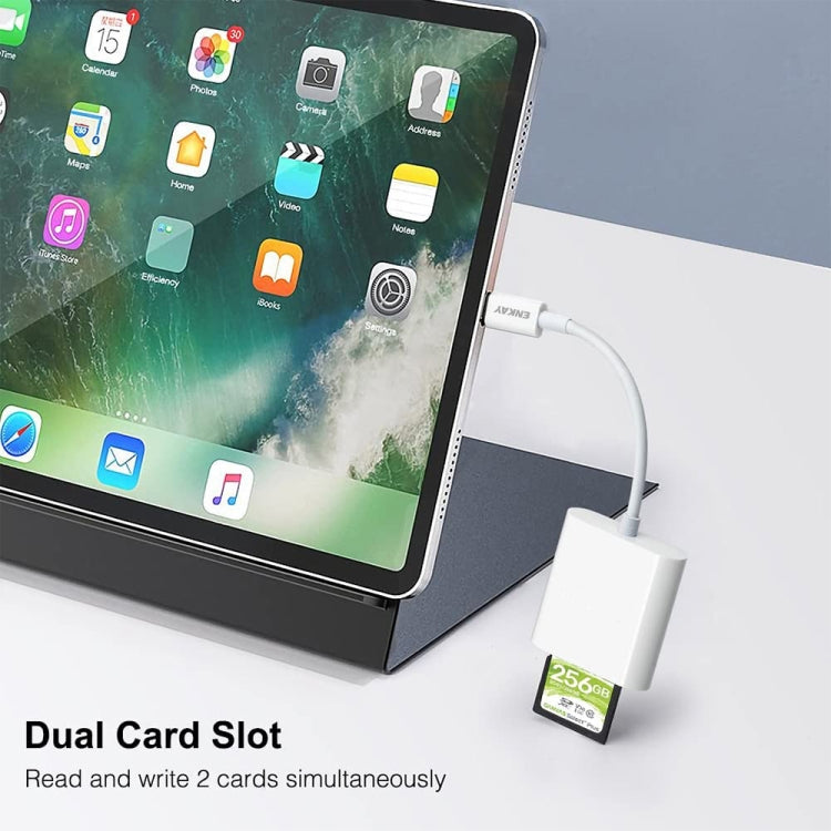 Adattatore USB-C a lettore schede SD e TF ENKAY