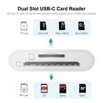 Adattatore USB-C a lettore schede SD e TF ENKAY