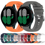 Cinturino in silicone morbido tinta unita da 20 mm, For Samsung Galaxy Watch 4 40mm, For Samsung  Galaxy Watch 4 Classic 42mm