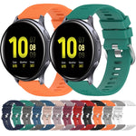 Cinturino in silicone morbido tinta unita da 20 mm, For Samsung Galaxy Watch Active 2 44mm, For Samsung Galaxy Watch 42mm