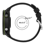 Cinturino in silicone morbido tinta unita da 20 mm, For Garmin Vivomove Sport, For Garmin Venu 2 Plus