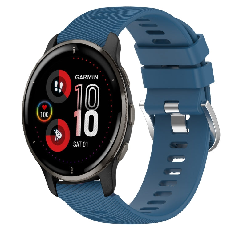 Cinturino in silicone morbido tinta unita da 20 mm, For Garmin Vivomove Sport, For Garmin Venu 2 Plus