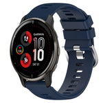 Cinturino in silicone morbido tinta unita da 20 mm, For Garmin Vivomove Sport, For Garmin Venu 2 Plus