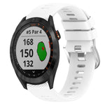 Cinturino in silicone morbido tinta unita da 20 mm, For Garmin Approach S40, For Garmin Forerunner 158