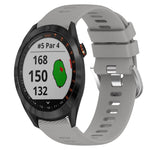 Cinturino in silicone morbido tinta unita da 20 mm, For Garmin Approach S40, For Garmin Forerunner 158