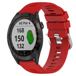 Cinturino in silicone morbido tinta unita da 20 mm, For Garmin Approach S40, For Garmin Forerunner 158