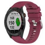 Cinturino in silicone morbido tinta unita da 20 mm, For Garmin Approach S40, For Garmin Forerunner 158