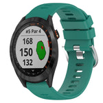 Cinturino in silicone morbido tinta unita da 20 mm, For Garmin Approach S40, For Garmin Forerunner 158
