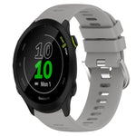 Cinturino in silicone morbido tinta unita da 20 mm, For Garmin Forerunner 55, For Garmin Venu