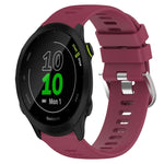 Cinturino in silicone morbido tinta unita da 20 mm, For Garmin Forerunner 55, For Garmin Venu