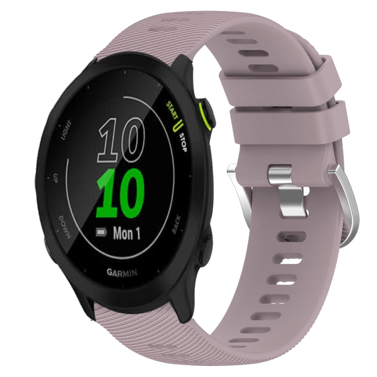 Cinturino in silicone morbido tinta unita da 20 mm, For Garmin Forerunner 55, For Garmin Venu