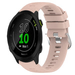 Cinturino in silicone morbido tinta unita da 20 mm, For Garmin Forerunner 55, For Garmin Venu