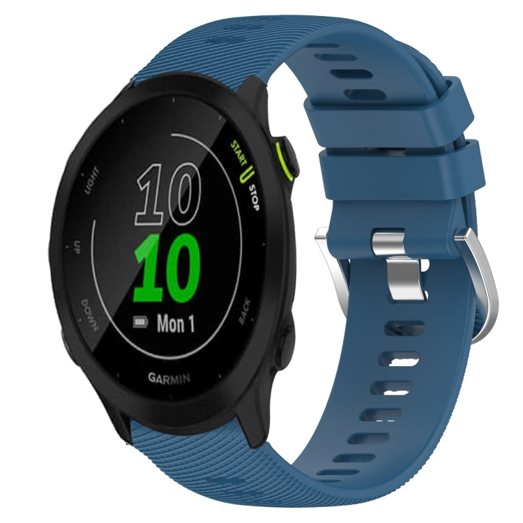 Cinturino in silicone morbido tinta unita da 20 mm, For Garmin Forerunner 55, For Garmin Venu