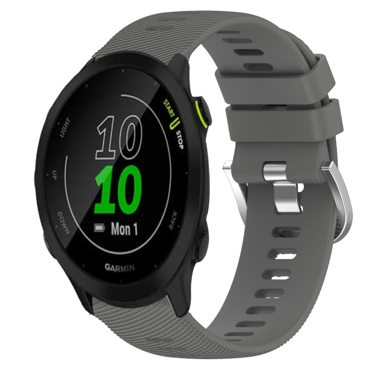 Cinturino in silicone morbido tinta unita da 20 mm, For Garmin Forerunner 55, For Garmin Venu