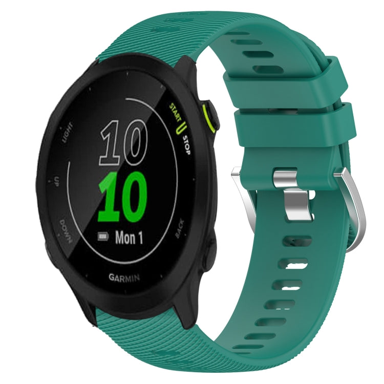 Cinturino in silicone morbido tinta unita da 20 mm, For Garmin Forerunner 55, For Garmin Venu