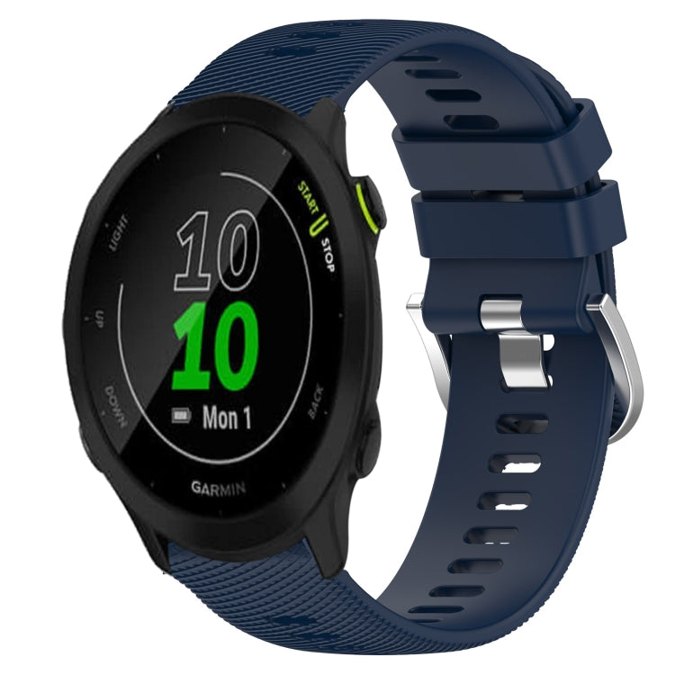 Cinturino in silicone morbido tinta unita da 20 mm, For Garmin Forerunner 55, For Garmin Venu
