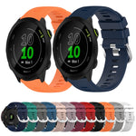 Cinturino in silicone morbido tinta unita da 20 mm, For Garmin Forerunner 55, For Garmin Venu