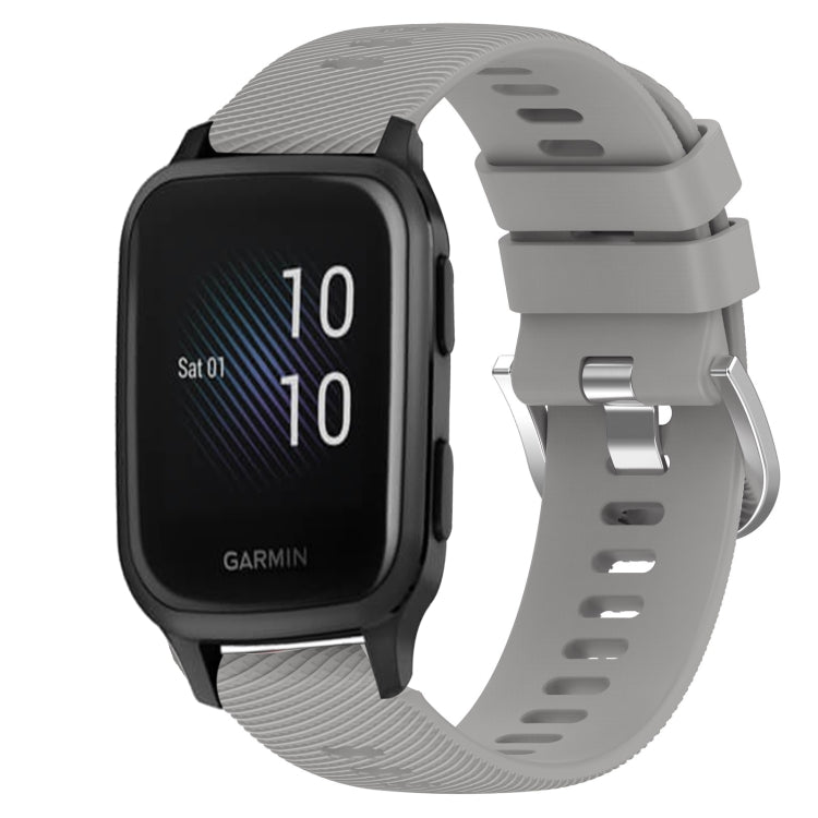 Cinturino in silicone morbido tinta unita da 20 mm, For Garmin Venu SQ, For Garminmove Luxe
