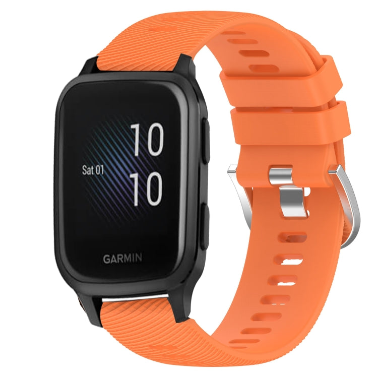 Cinturino in silicone morbido tinta unita da 20 mm, For Garmin Venu SQ, For Garminmove Luxe