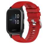 Cinturino in silicone morbido tinta unita da 20 mm, For Garmin Venu SQ, For Garminmove Luxe