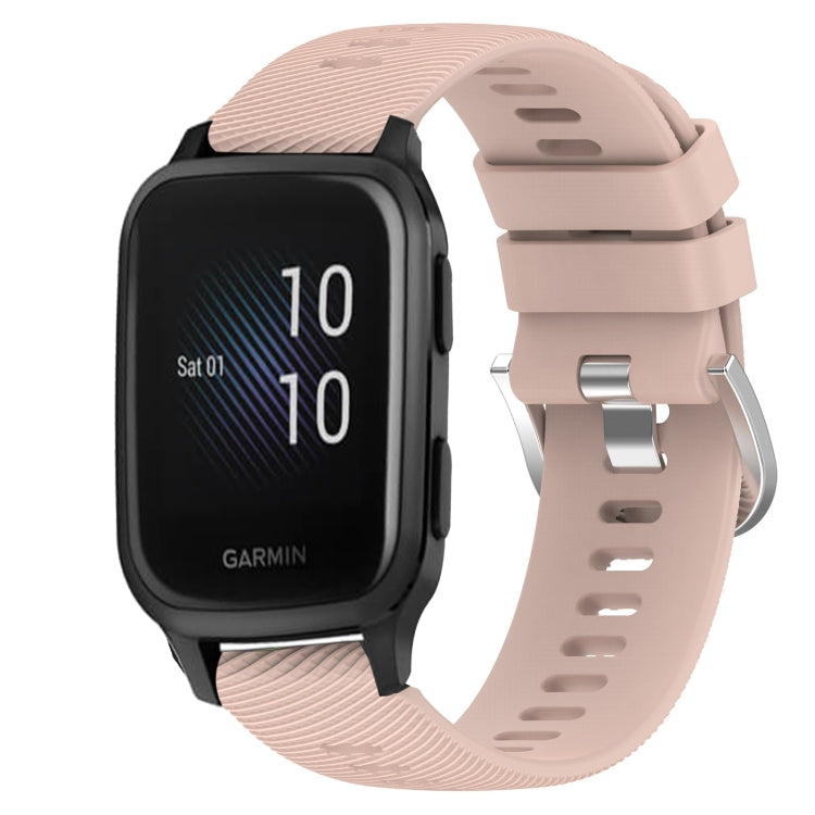 Cinturino in silicone morbido tinta unita da 20 mm, For Garmin Venu SQ, For Garminmove Luxe