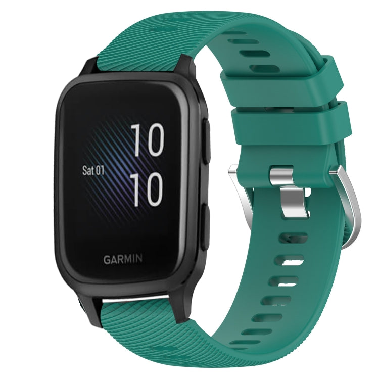 Cinturino in silicone morbido tinta unita da 20 mm, For Garmin Venu SQ, For Garminmove Luxe