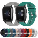 Cinturino in silicone morbido tinta unita da 20 mm, For Garmin Venu SQ, For Garminmove Luxe