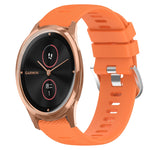 Cinturino in silicone morbido tinta unita da 20 mm, For Garmin Venu SQ, For Garminmove Luxe