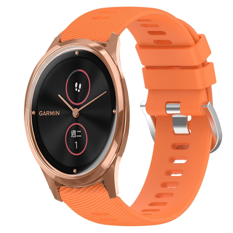 Cinturino in silicone morbido tinta unita da 20 mm, For Garmin Venu SQ, For Garminmove Luxe