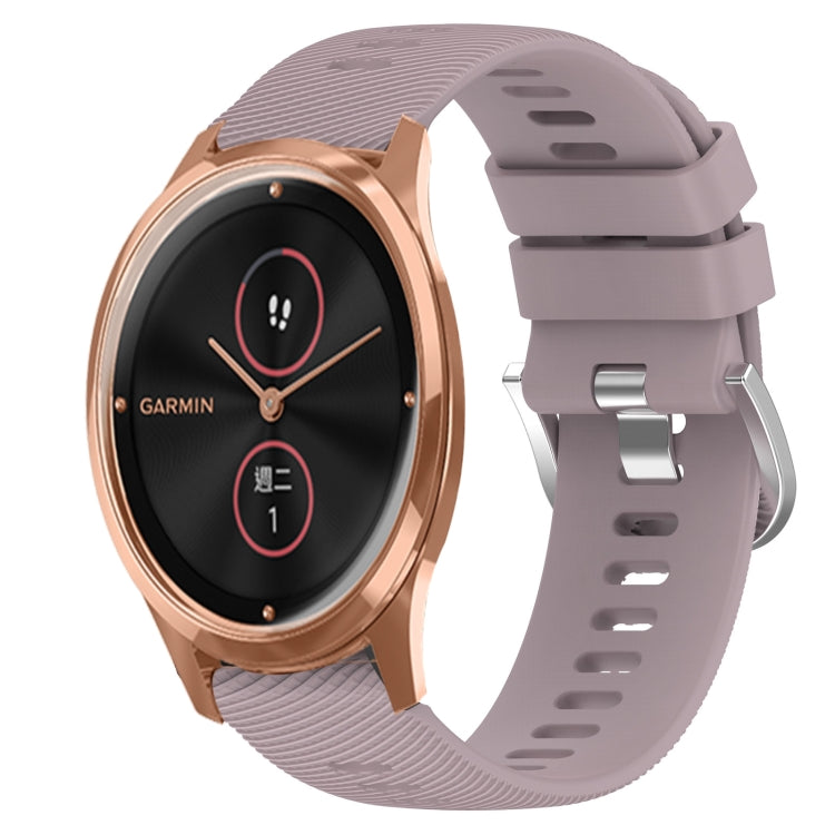 Cinturino in silicone morbido tinta unita da 20 mm, For Garmin Venu SQ, For Garminmove Luxe