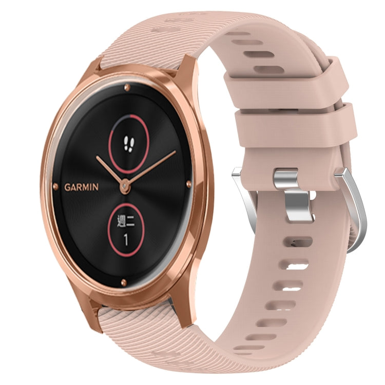 Cinturino in silicone morbido tinta unita da 20 mm, For Garmin Venu SQ, For Garminmove Luxe