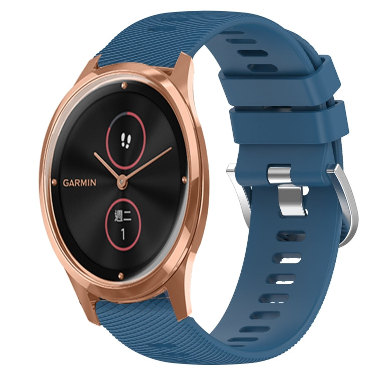 Cinturino in silicone morbido tinta unita da 20 mm, For Garmin Venu SQ, For Garminmove Luxe