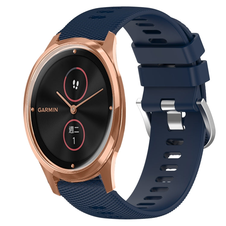 Cinturino in silicone morbido tinta unita da 20 mm, For Garmin Venu SQ, For Garminmove Luxe