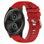 Cinturino in silicone morbido tinta unita da 20 mm, For Garmin Garminmove Style, For Garmin Forerunner 645 Music