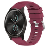 Cinturino in silicone morbido tinta unita da 20 mm, For Garmin Garminmove Style, For Garmin Forerunner 645 Music