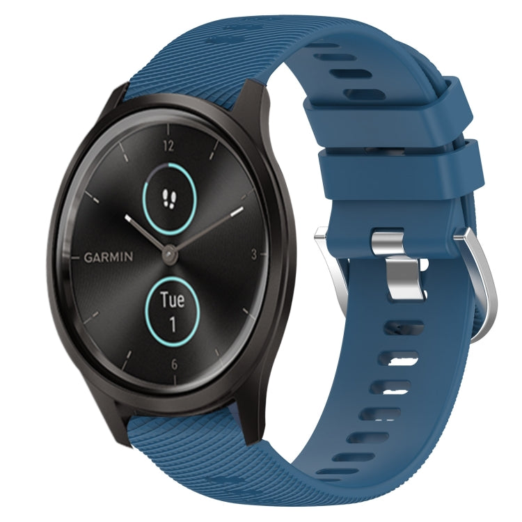 Cinturino in silicone morbido tinta unita da 20 mm, For Garmin Garminmove Style, For Garmin Forerunner 645 Music