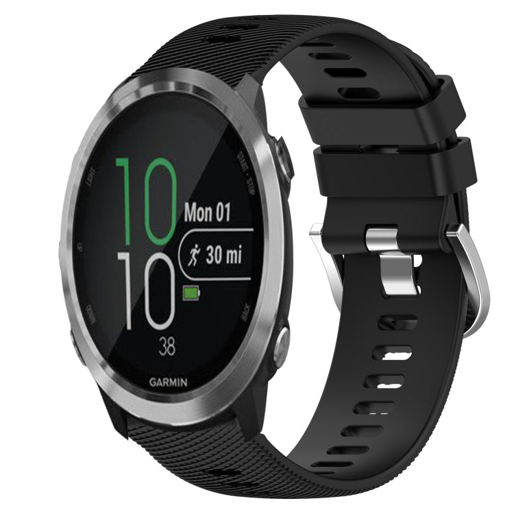 Cinturino in silicone morbido tinta unita da 20 mm, For Garmin Garminmove Style, For Garmin Forerunner 645 Music