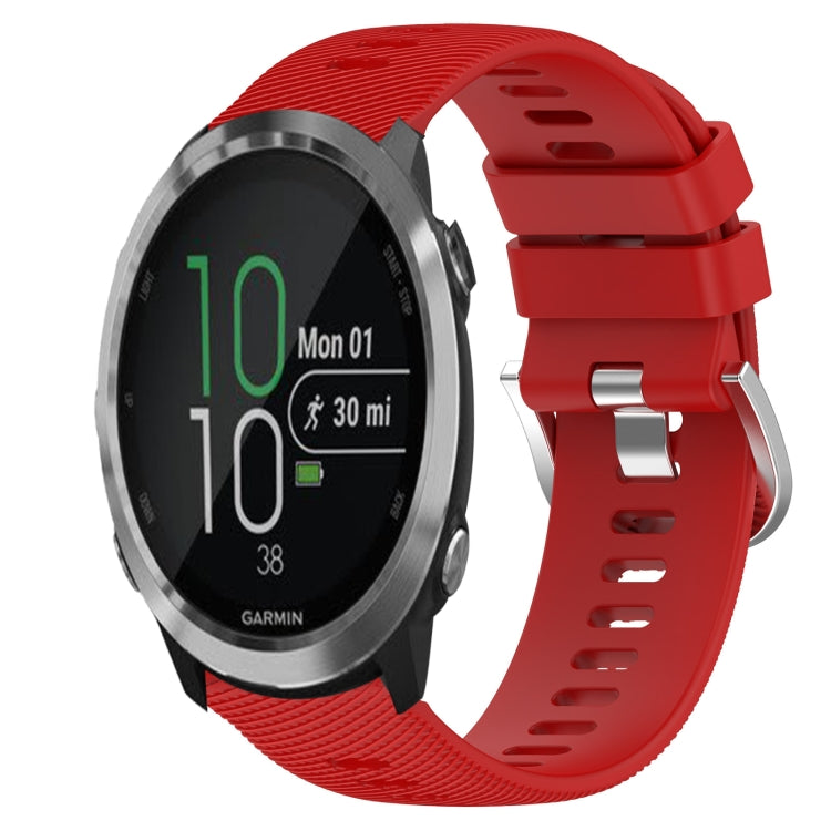 Cinturino in silicone morbido tinta unita da 20 mm, For Garmin Garminmove Style, For Garmin Forerunner 645 Music