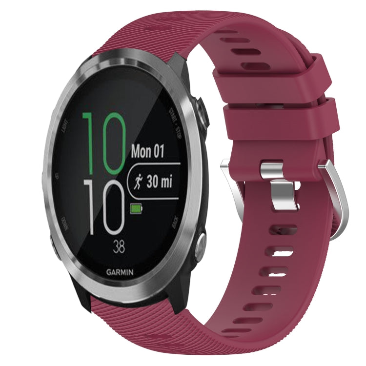 Cinturino in silicone morbido tinta unita da 20 mm, For Garmin Garminmove Style, For Garmin Forerunner 645 Music