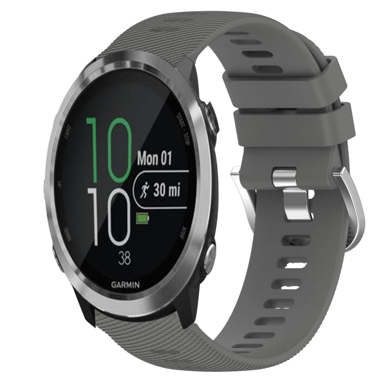 Cinturino in silicone morbido tinta unita da 20 mm, For Garmin Garminmove Style, For Garmin Forerunner 645 Music