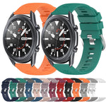 Cinturino in silicone morbido tinta unita da 22 mm, For Samsung Galaxy Watch3 45mm, For Samsung Galaxy Watch 46mm