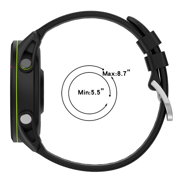 Cinturino in silicone morbido tinta unita da 22 mm, For Samsung Galaxy Watch3 45mm, For Samsung Galaxy Watch 46mm