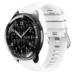 Cinturino in silicone morbido tinta unita da 22 mm, For Samsung Gear S3 Classic, For Samsung Gear S3 Frontier